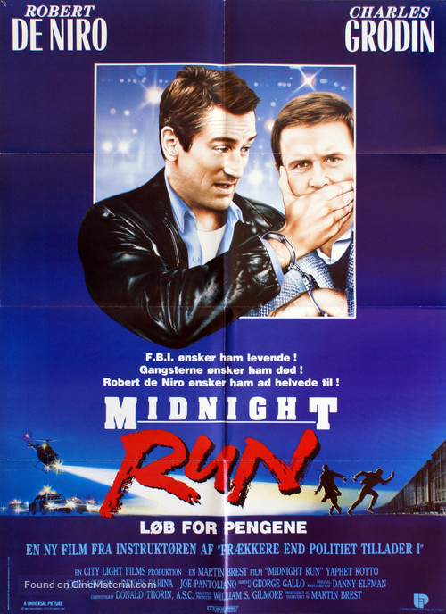 Midnight Run - Danish Movie Poster