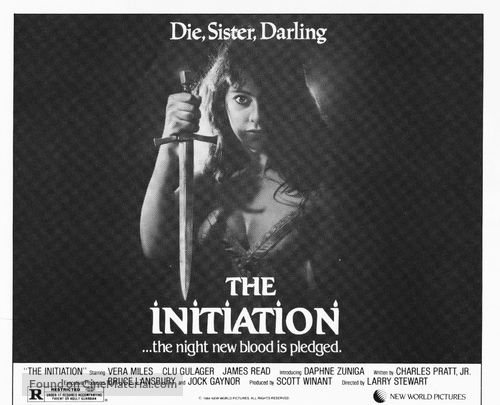 The Initiation - poster