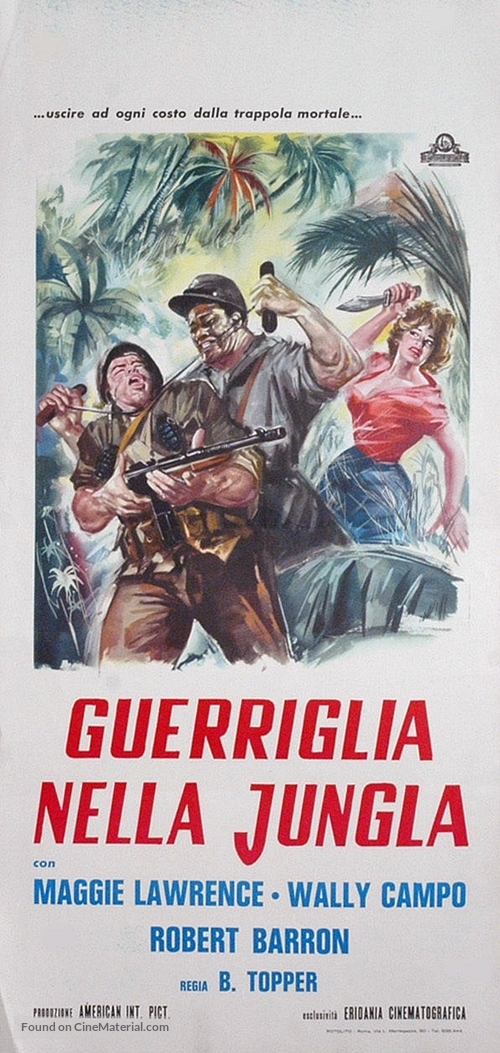 Tank Commandos (1959) Italian movie poster