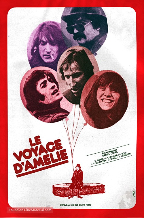 Le voyage d&#039;Am&eacute;lie - French Movie Poster