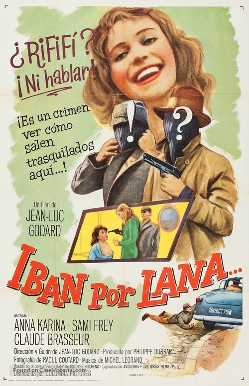 Bande &agrave; part - Spanish Movie Poster