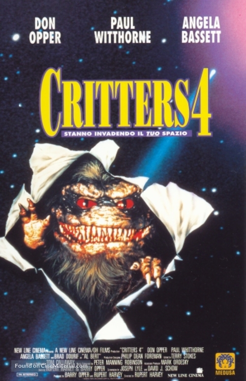 Critters 4 - Italian Movie Poster