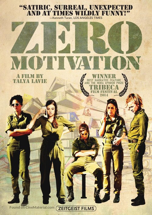 Zero Motivation - DVD movie cover