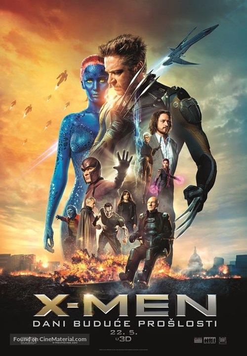 X-Men: Days of Future Past - Croatian Movie Poster