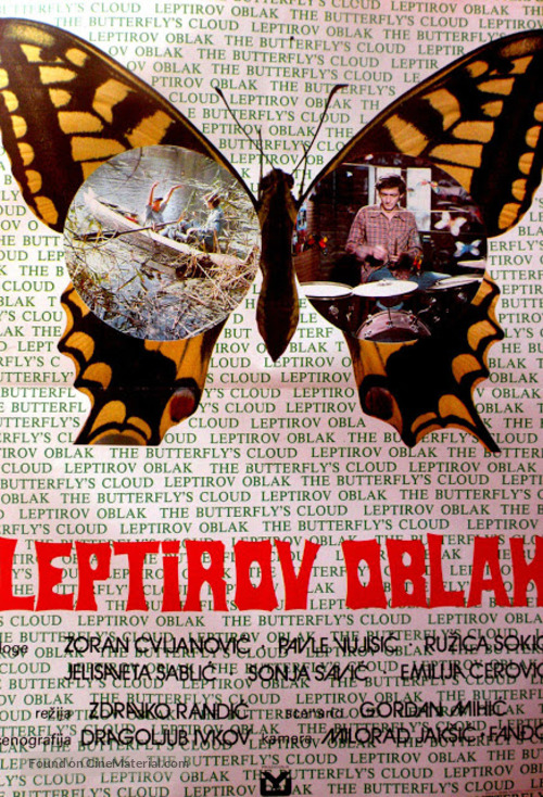 Leptirov oblak - Yugoslav Movie Poster