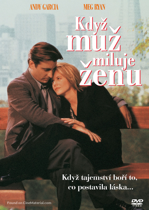 When a Man Loves a Woman - Czech Movie Cover