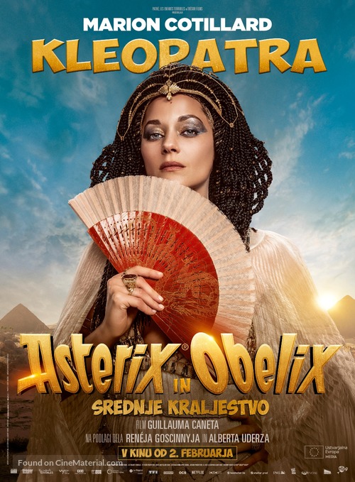 Ast&eacute;rix &amp; Ob&eacute;lix: L'Empire du Milieu - Slovenian Movie Poster