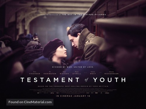 Testament of Youth - British Movie Poster