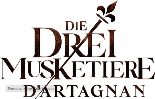 Les trois mousquetaires: D&#039;Artagnan - German Logo