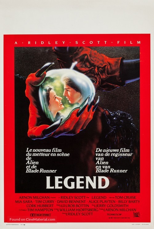 Legend - Belgian Movie Poster