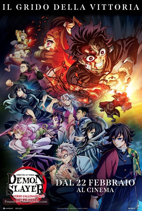 Demon Slayer: Kimetsu No Yaiba - To the Hashira Training - Italian Movie Poster