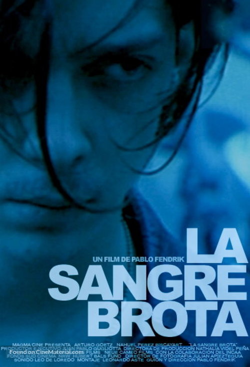 La sangre brota - Argentinian Movie Poster