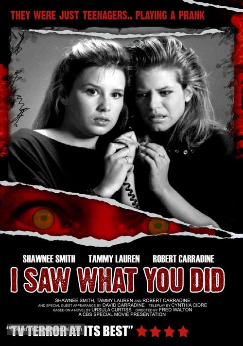 I Saw What You Did - DVD movie cover