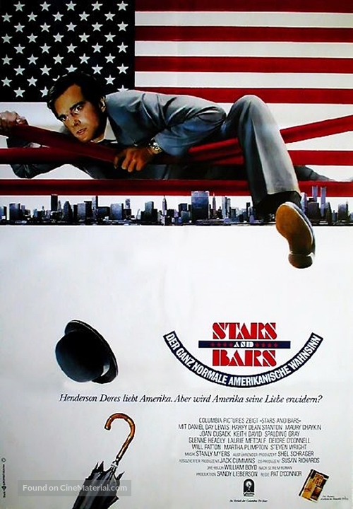 Stars and Bars - German Movie Poster