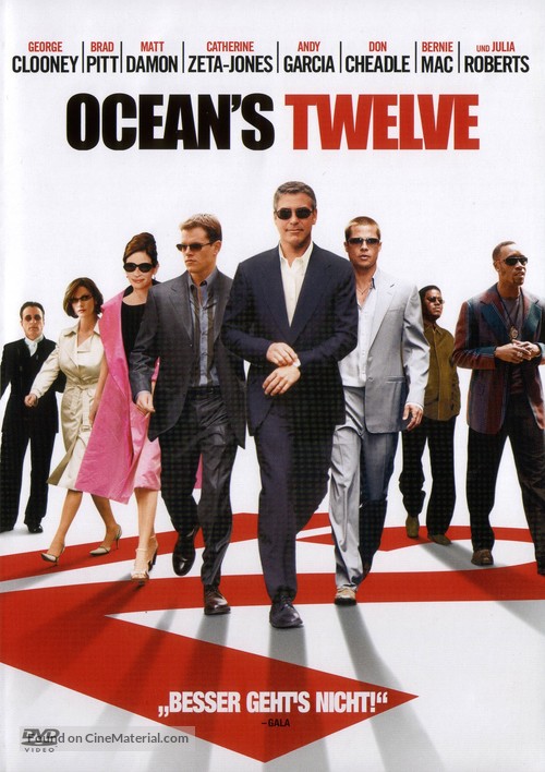 Ocean&#039;s Twelve - German DVD movie cover