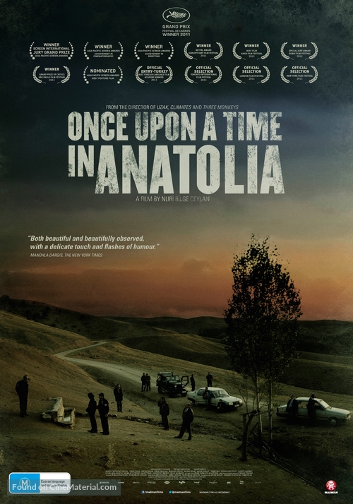 Bir zamanlar Anadolu&#039;da - Australian Movie Poster