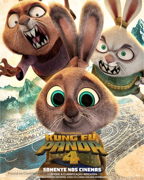 Kung Fu Panda 4 - Brazilian Movie Poster