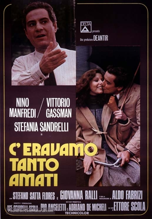 C&#039;eravamo tanto amati - Italian Movie Poster