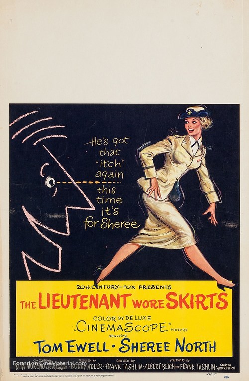 The Lieutenant Wore Skirts - Movie Poster