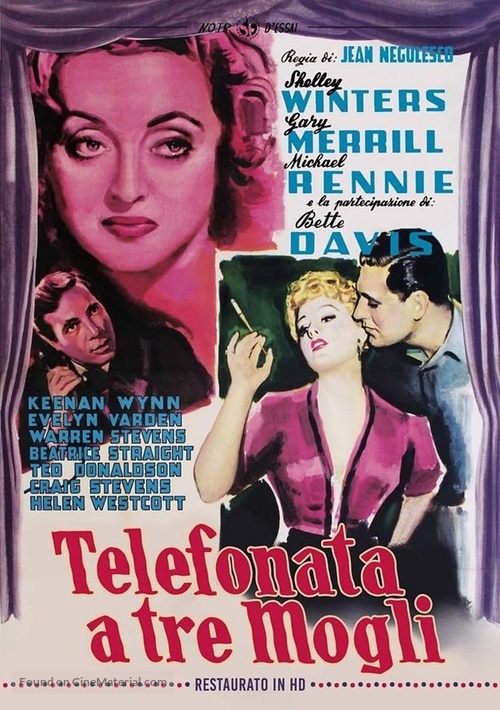 Phone Call from a Stranger - Italian DVD movie cover
