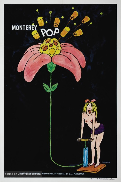 Monterey Pop - Movie Poster