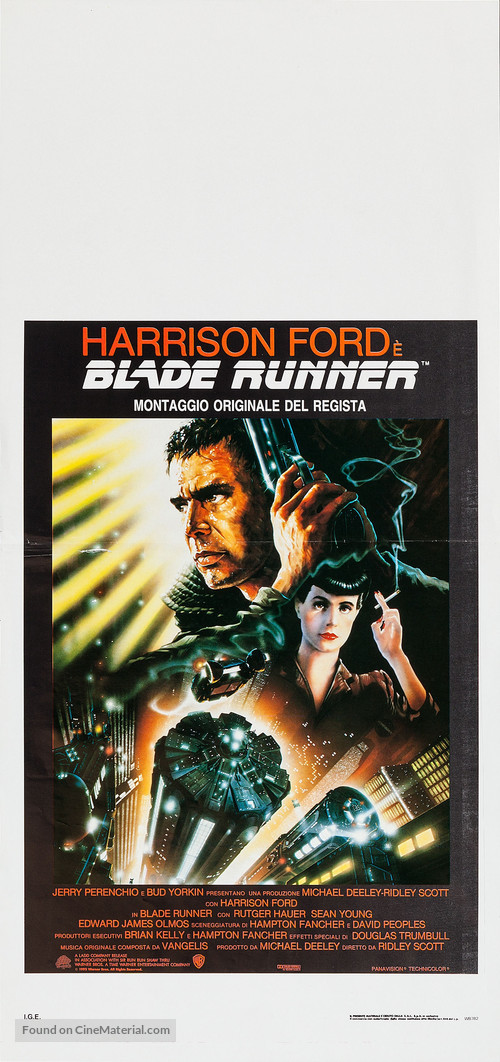 Blade Runner - Italian Movie Poster