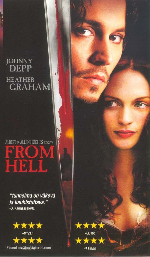 From Hell - Finnish VHS movie cover
