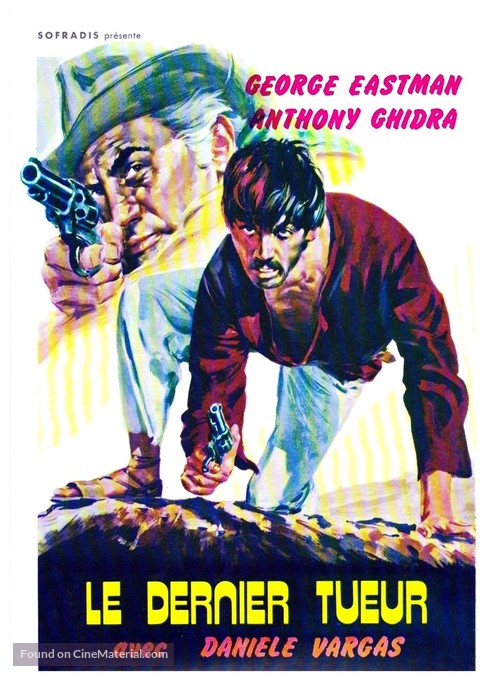 L&#039;ultimo killer - French Movie Poster