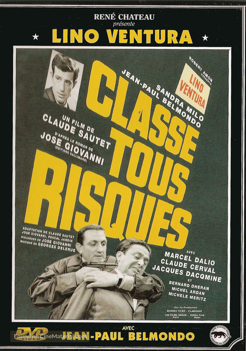 Classe tous risques - French DVD movie cover