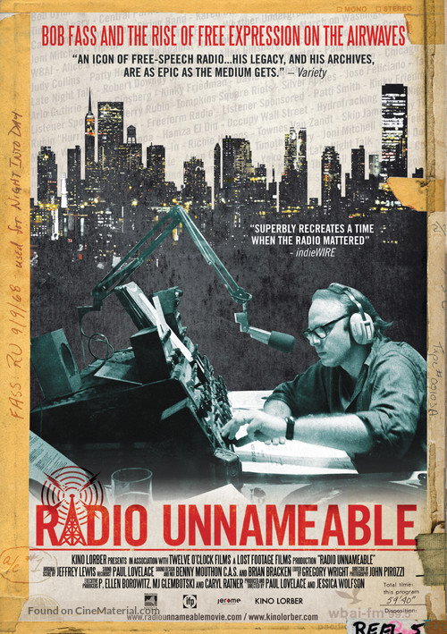 Radio Unnameable - Movie Poster