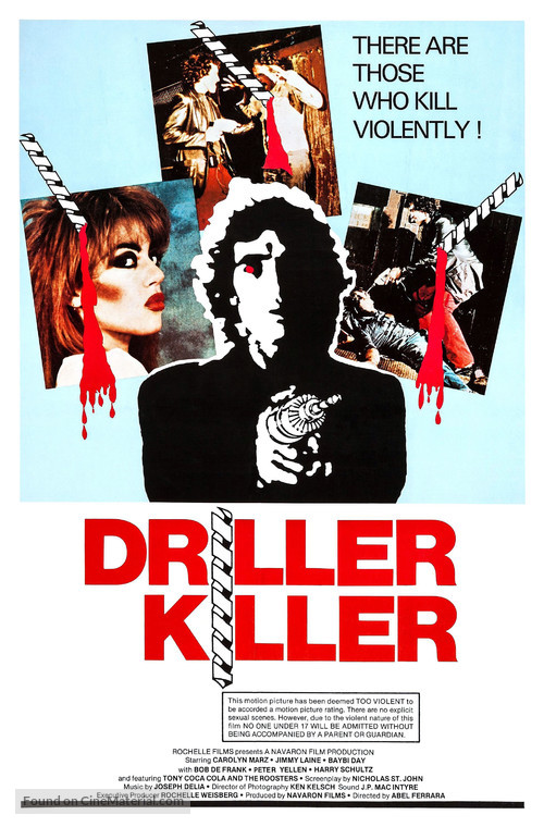 The Driller Killer - Movie Poster
