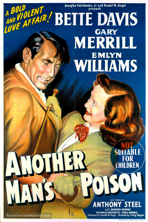 Another Man&#039;s Poison - British Movie Poster