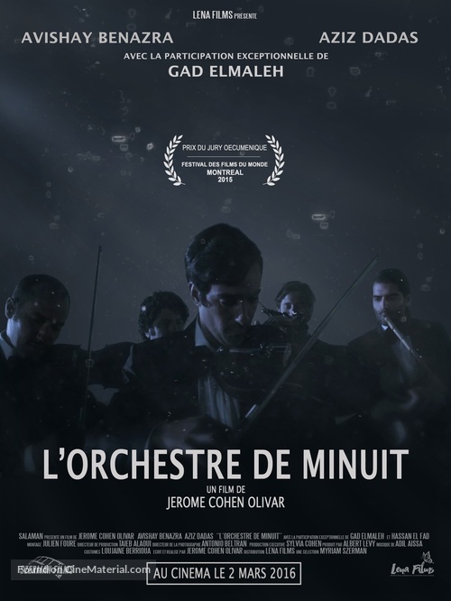 L&#039;orchestre de minuit - French Movie Poster