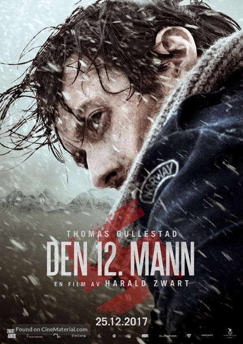 Den 12. mann - Norwegian Movie Poster