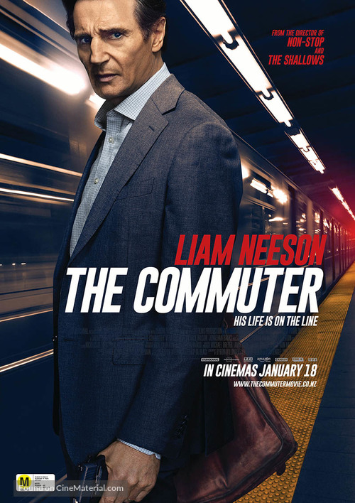 The Commuter - New Zealand Movie Poster