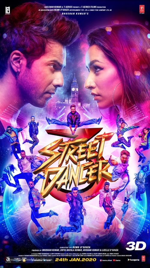 Street Dancer 3D - Indian Movie Poster