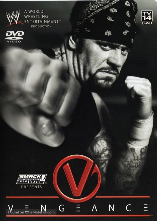 WWE Vengeance - DVD movie cover