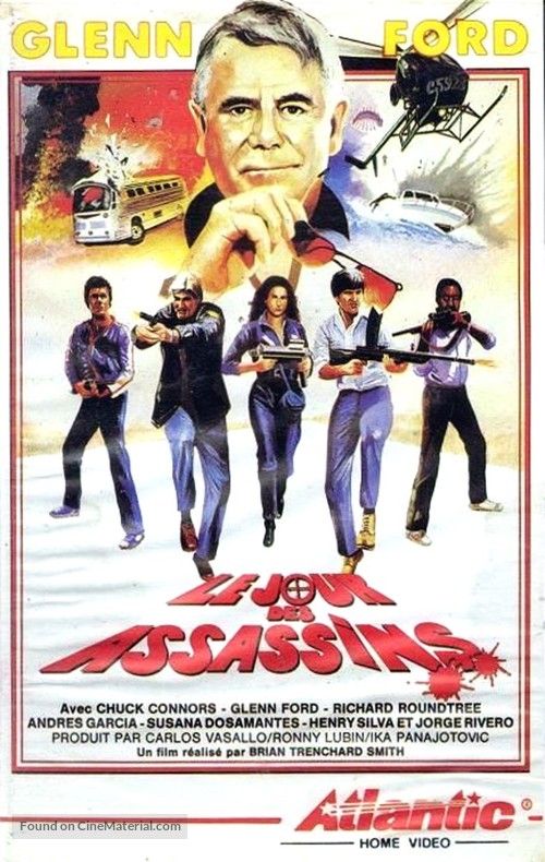 Day of the Assassin - French VHS movie cover
