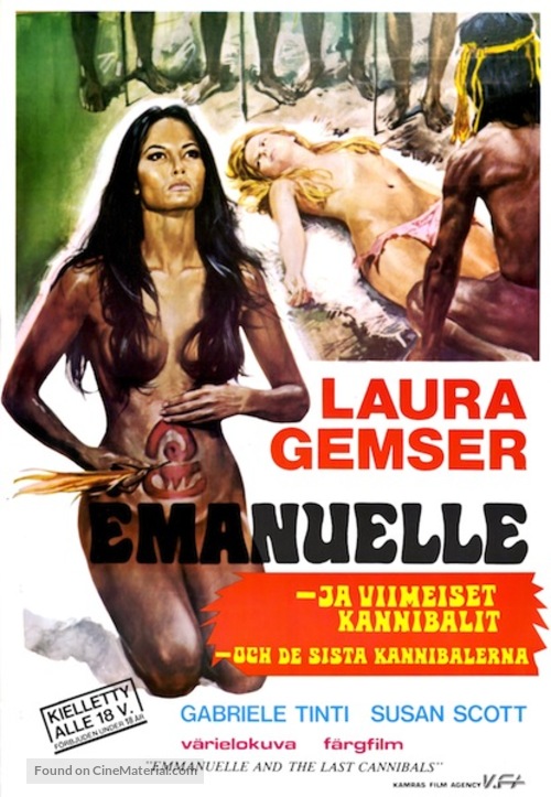 Emanuelle e gli ultimi cannibali - Finnish Movie Poster