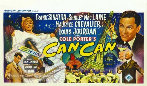 Can-Can - Belgian Movie Poster