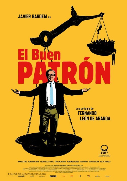 El buen patr&oacute;n - Spanish Movie Poster