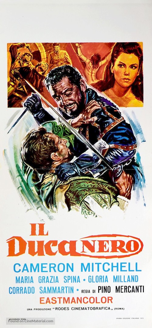 Il duca nero - Italian Movie Poster