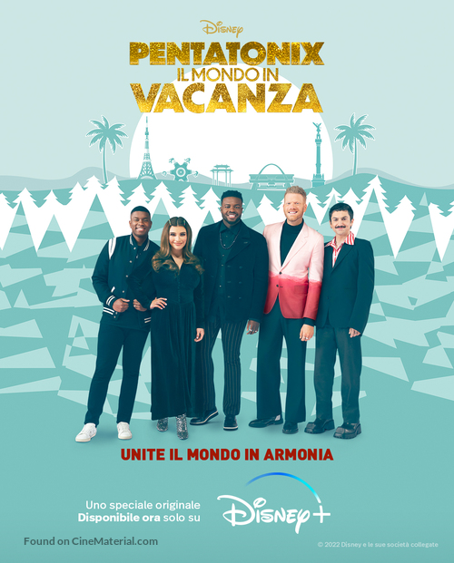 Pentatonix: Around the World for the Holidays - Italian Movie Poster