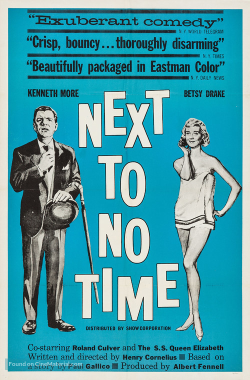 Next to No Time - Movie Poster
