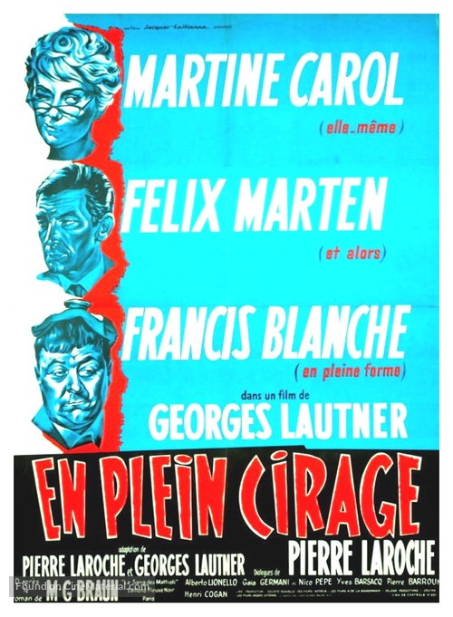 En plein cirage - French Movie Poster