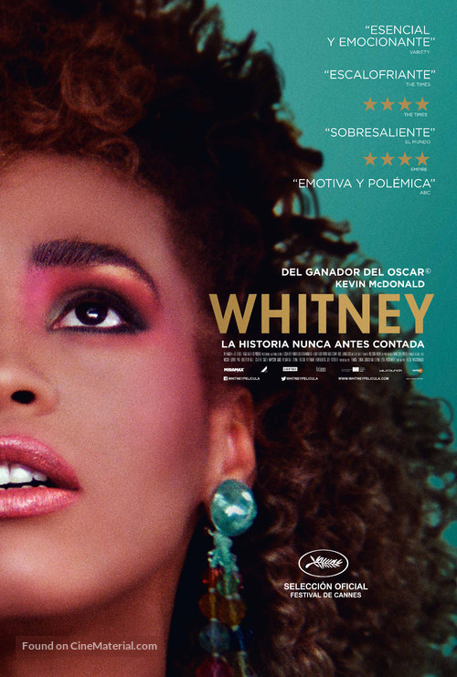 Whitney - Spanish Movie Poster