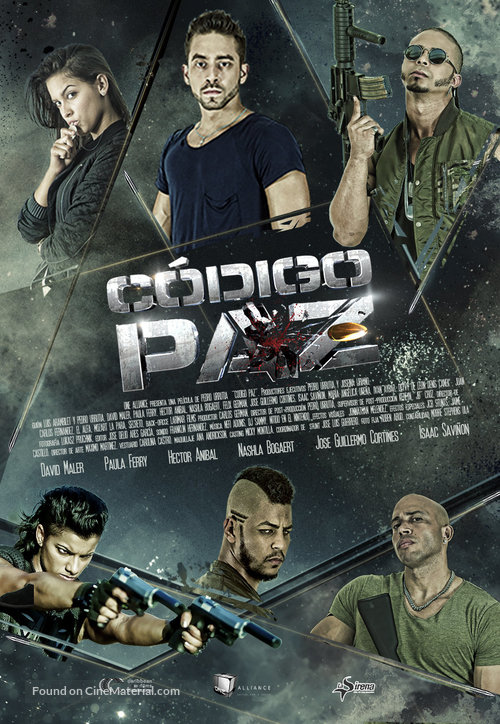 C&oacute;digo Paz - Spanish Movie Poster