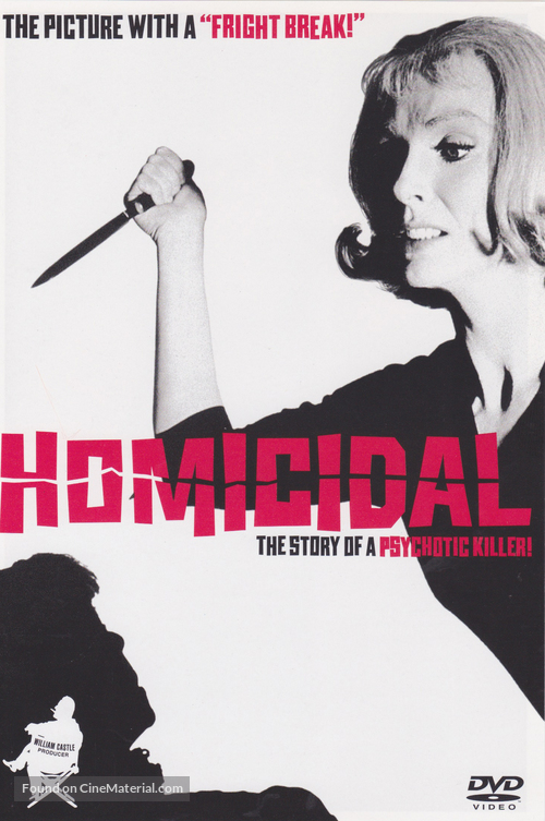Homicidal - DVD movie cover