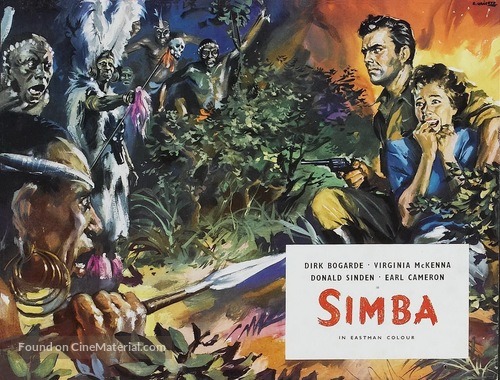 Simba - British Movie Poster