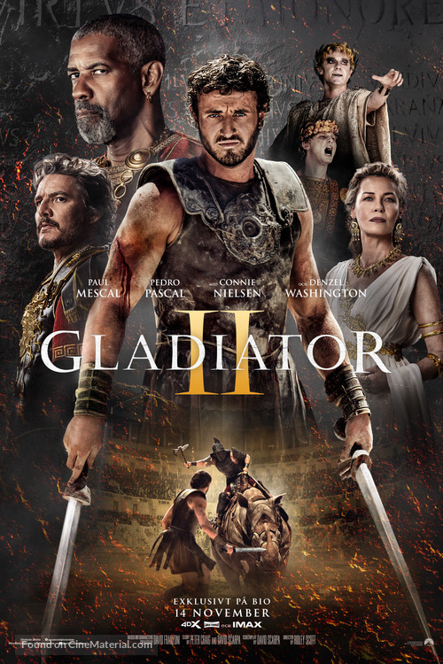 Gladiator II - Swedish Movie Poster